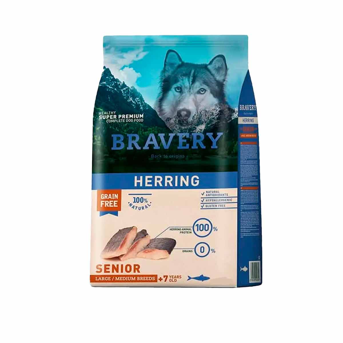 Bravery Herring Senior Large/Medium Breeds 12 Kg