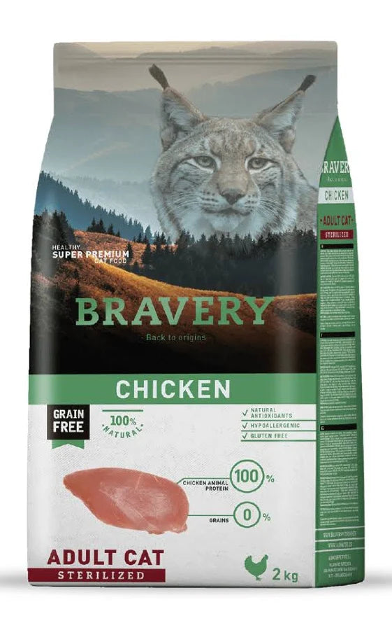 Bravery Chicken Adult Cat 2 Kg