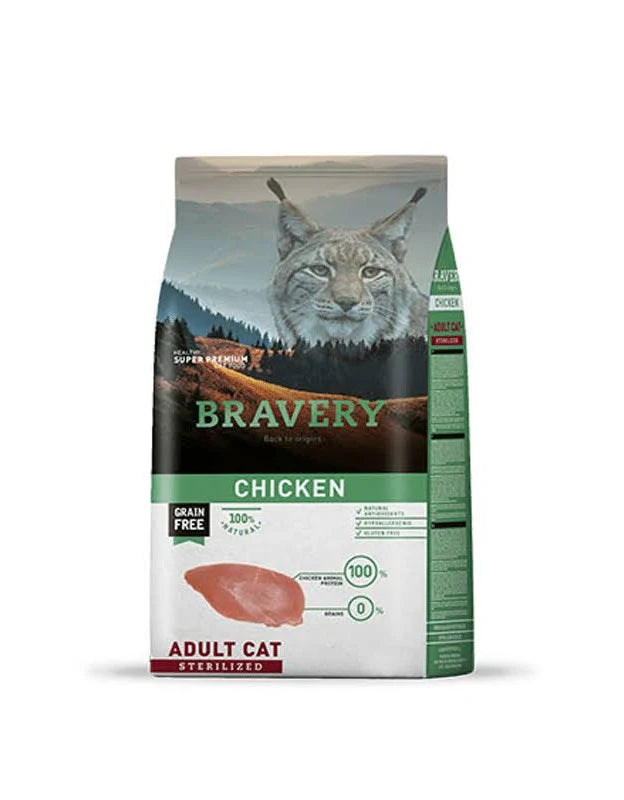 Bravery Chicken Adult Cat Sterilized 7 Kg
