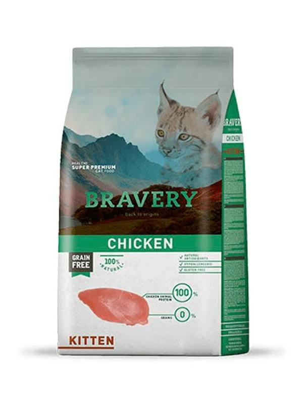 Bravery Chicken Kitten 2 Kg