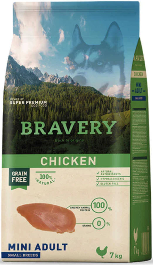 Bravery Chicken Mini Adult Small Breeds 7 Kg