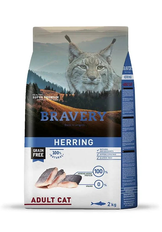Bravery Herring Adult Cat 2 Kg