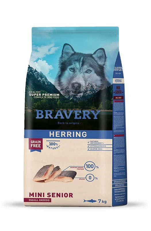 Bravery Herring Senior Small Breeds 7 Kg