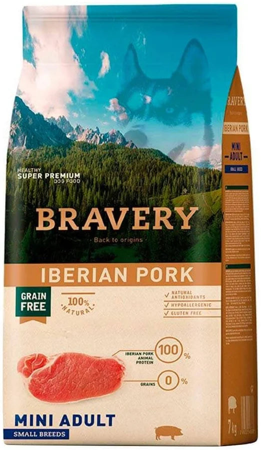 Bravery Iberian Pork Mini Adult Small Breeds 7 Kg