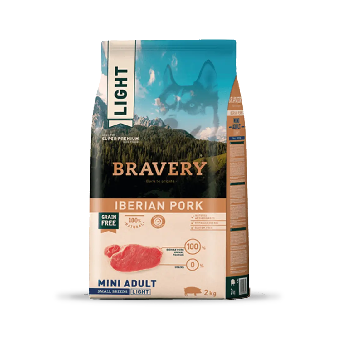 Bravery Light Iberian Pork Mini Adult Small Breeds 2 Kg