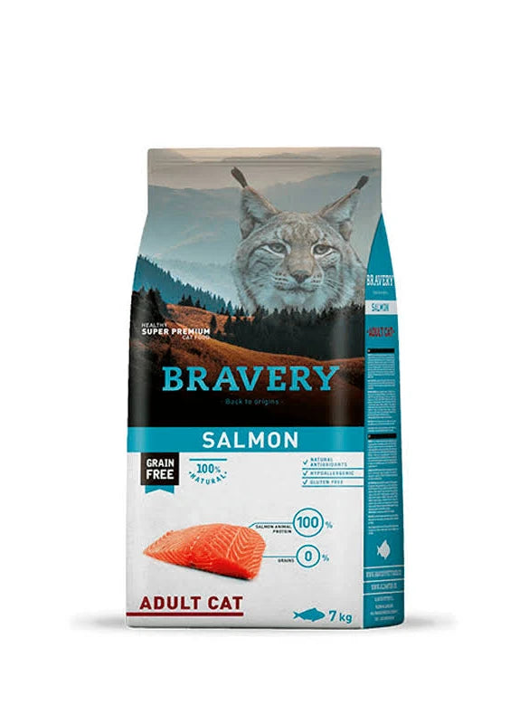 Bravery Salmon Adult Cat 7 Kg