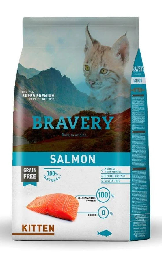 Bravery Salmon Kitten 2 Kg