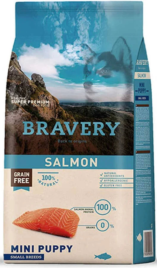 Bravery Salmon Mini Puppy Small Breeds 7 Kg