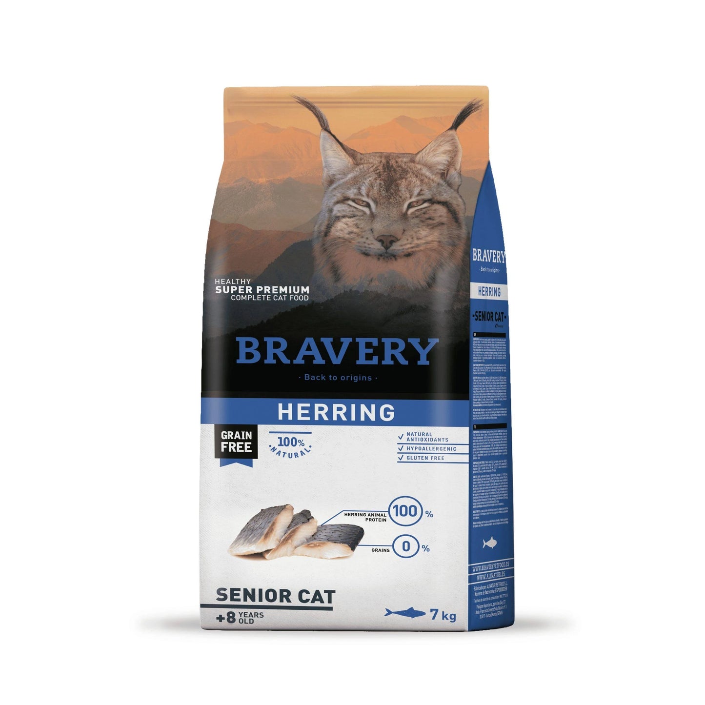Bravery Herring Senior Cat 2 Kg