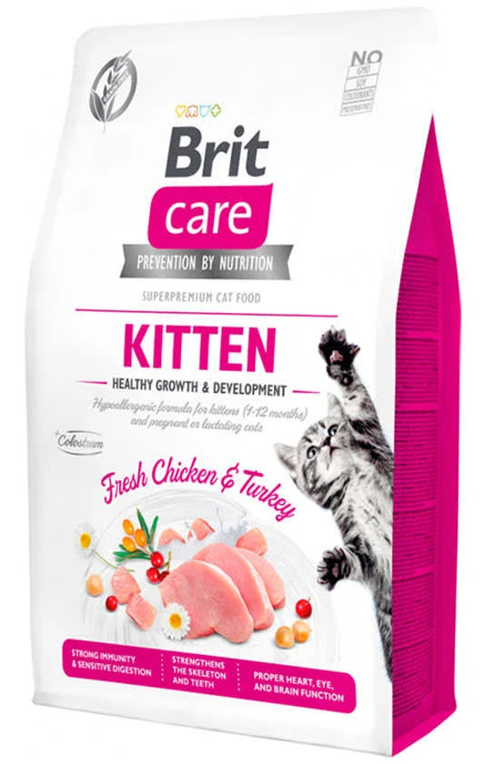 Brit Care Cat Grain-Free Kitten Healthy Growth & Development 7 Kg
