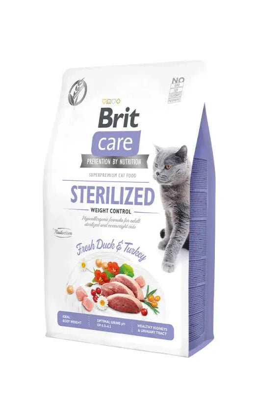 Brit Care Cat Grain-Free Sterilized Weight Control 7 Kg