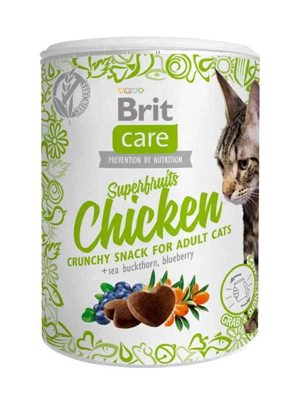 Brit Care Cat Snack Superfruits Chicken 100 G