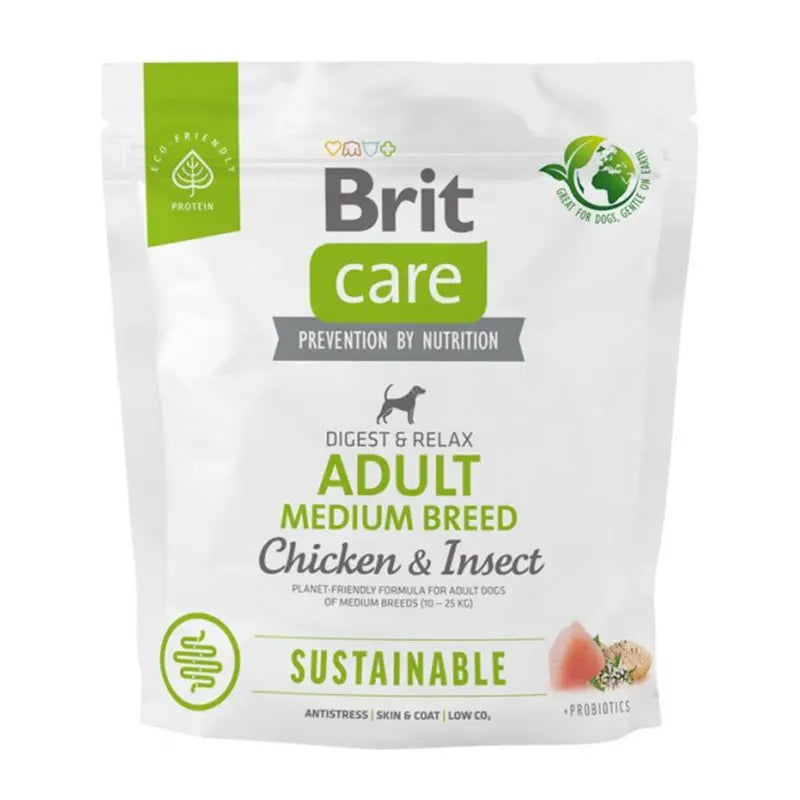 Brit Care Dog Chicken & Insect Adult Medium Breed 1 Kg