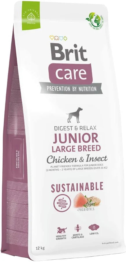 Brit Care Dog Chicken & Insect Junior Large Breed 12 Kg