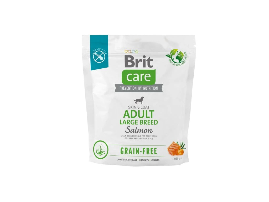 Brit Care Dog Grain-Free Adult Large Breed Salmon 1 Kg