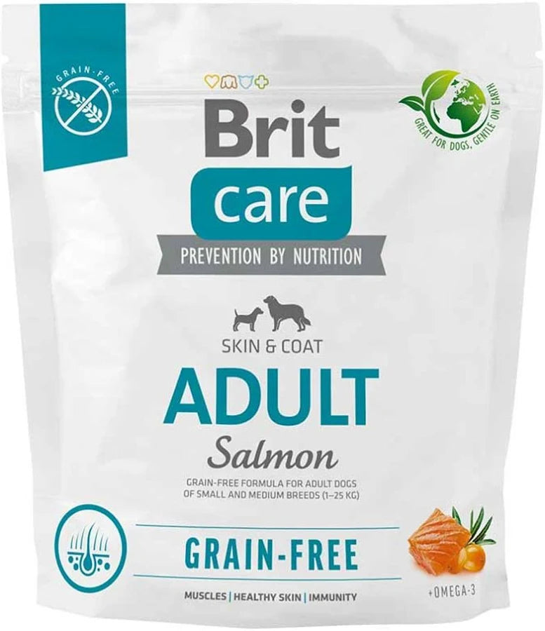 Brit Care Dog Grain-Free Adult Salmon 1 Kg