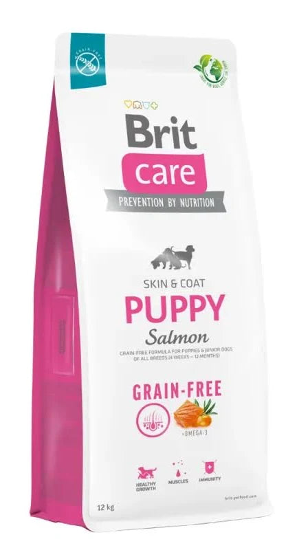 Brit Care Dog Grain-Free Puppy Salmon 12 Kg