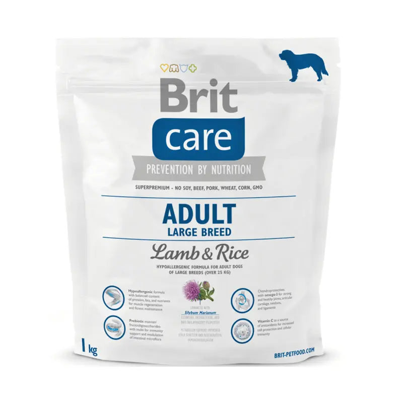 Brit Care Dog Hypoallergenic Adult Large Breed Lamb 1 Kg