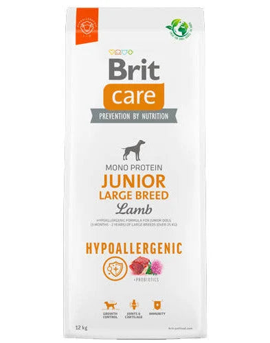 Brit Care Dog Hypoallergenic Junior Large Breed Lamb 12 Kg