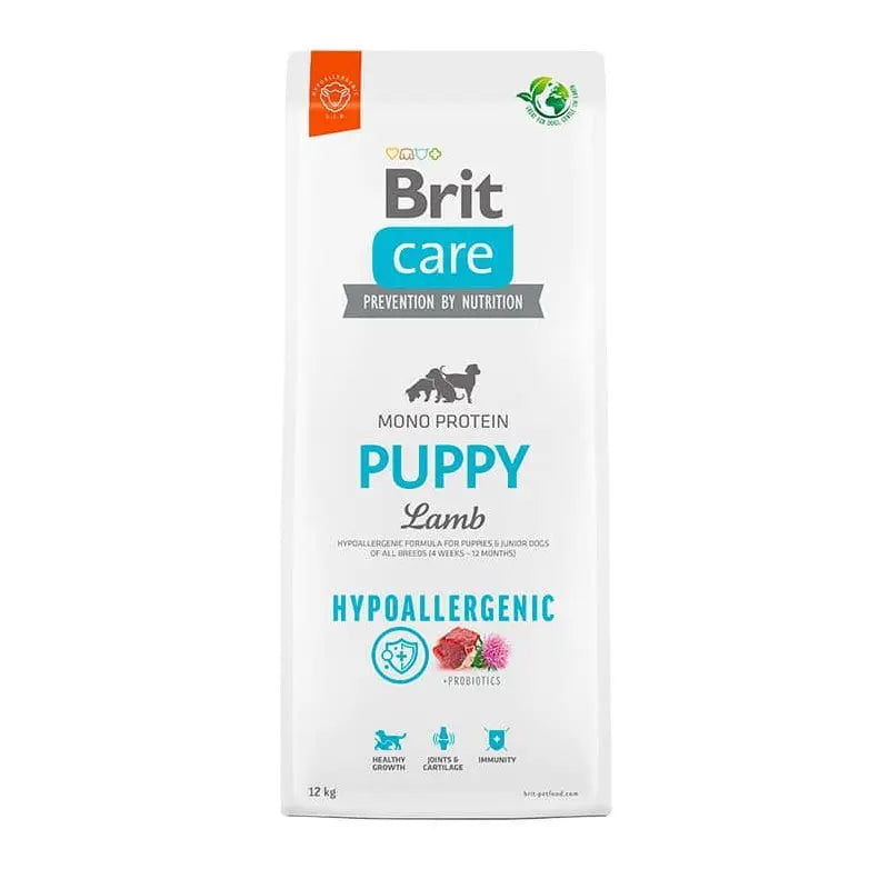 Brit Care Dog Hypoallergenic Puppy Lamb 12 Kg