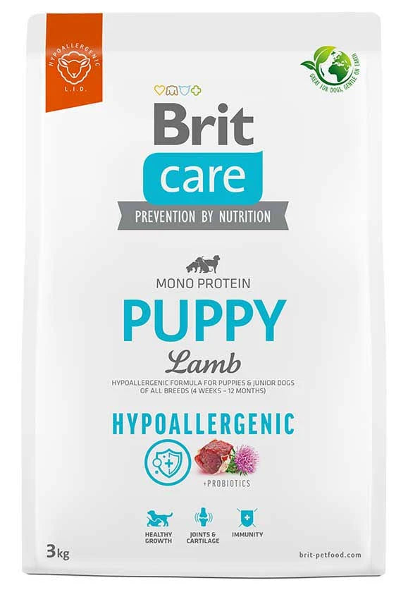 Brit Care Dog Hypoallergenic Puppy Lamb 3 Kg