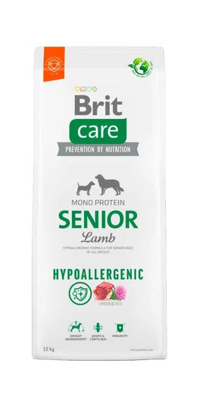 Brit Care Dog Hypoallergenic Senior Lamb 12 Kg