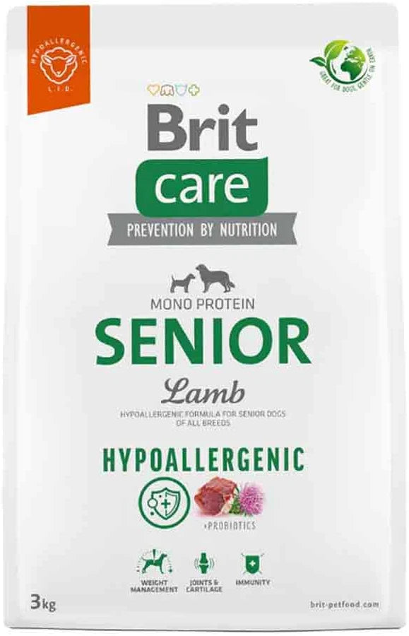 Brit Care Dog Hypoallergenic Senior Lamb 1 Kg