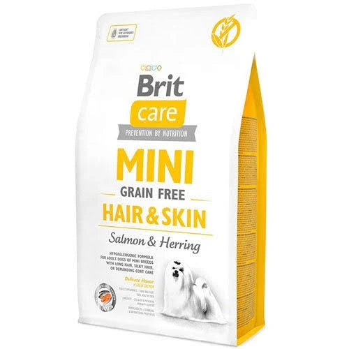 Brit Care Mini Gf Hair & Skin 2 Kg