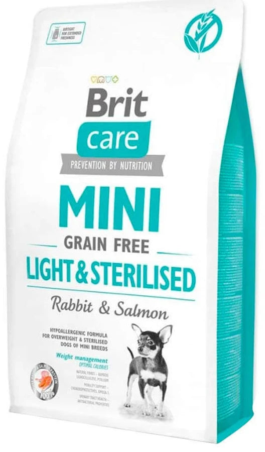 Brit Care Mini Light & Sterilised 7 Kg