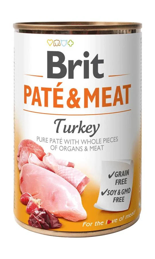 Brit Pate & Meat Turkey 400 G