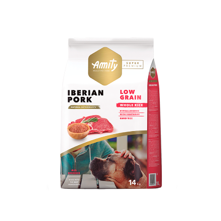 Amity Low Grain Iberian Pork Adulto 14Kg