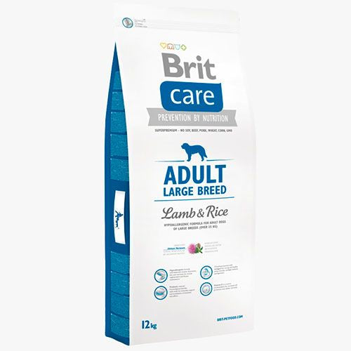 Brit Care Adult Large Breed Cordero -Hypoallergenic- 12kg Perro Alimento Seco