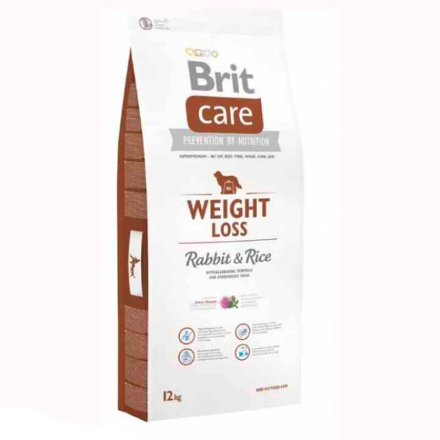 Brit Care Weight Loss Rabbit -Hypoallergenic-3kg Perro Alimento Seco