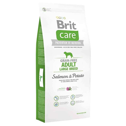 Brit Care Adult Large Breed Salmon -Hypoallergenic-12kg Perro Alimento Seco