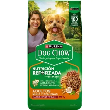 DOG CHOW Adt MiniSml CarnePollo 16.5kg