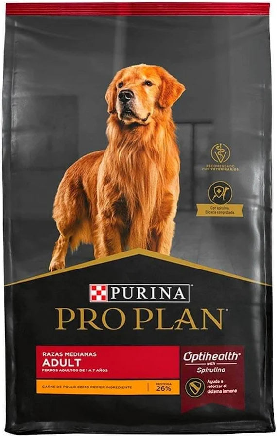 Pro Plan Adulto Razas Medianas Alimento Seco Perros 12 Kg