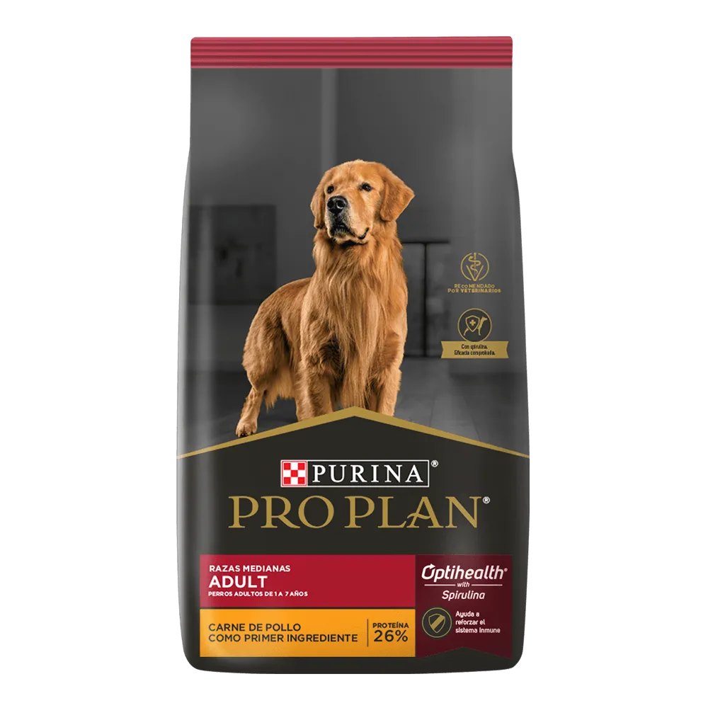 Pro Plan Adulto Razas Medianas Alimento Seco Perros 3 Kg