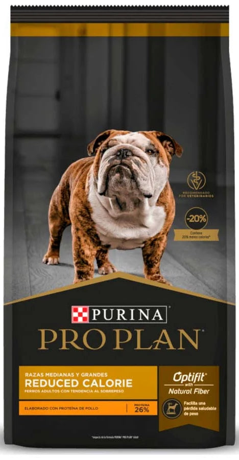 Pro Plan Reduced Calorie Razas Medianas y Grandes Alimento Seco Perros 12 Kg