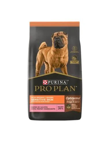 Pro Plan Sensitive Skin and Stomach Pavo Razas Medianas y Grandes Adultos Alimento Seco Perros 3 Kg
