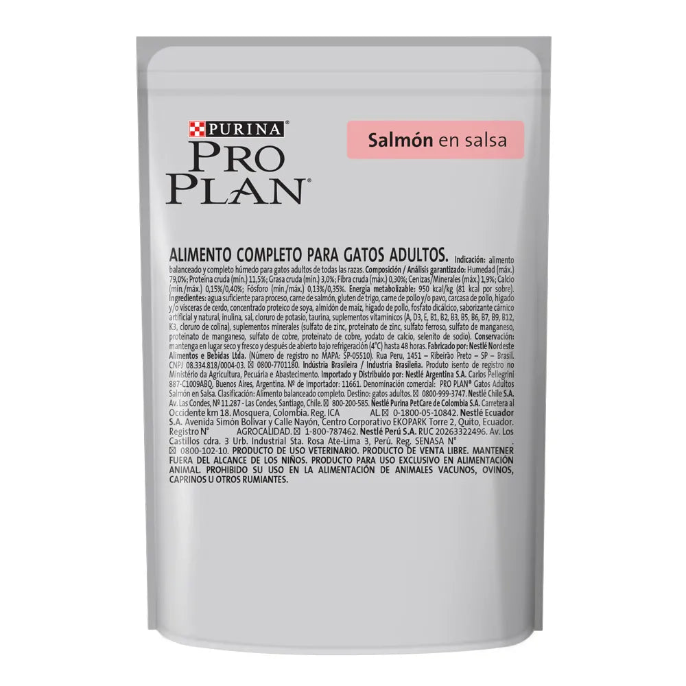 Sachet Proplan Adulto Salmon