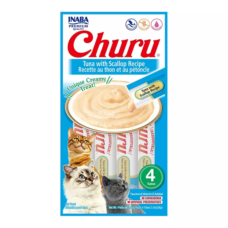 Churu Atún con Ostiones* (paquete conteniendo 4 tubitos)