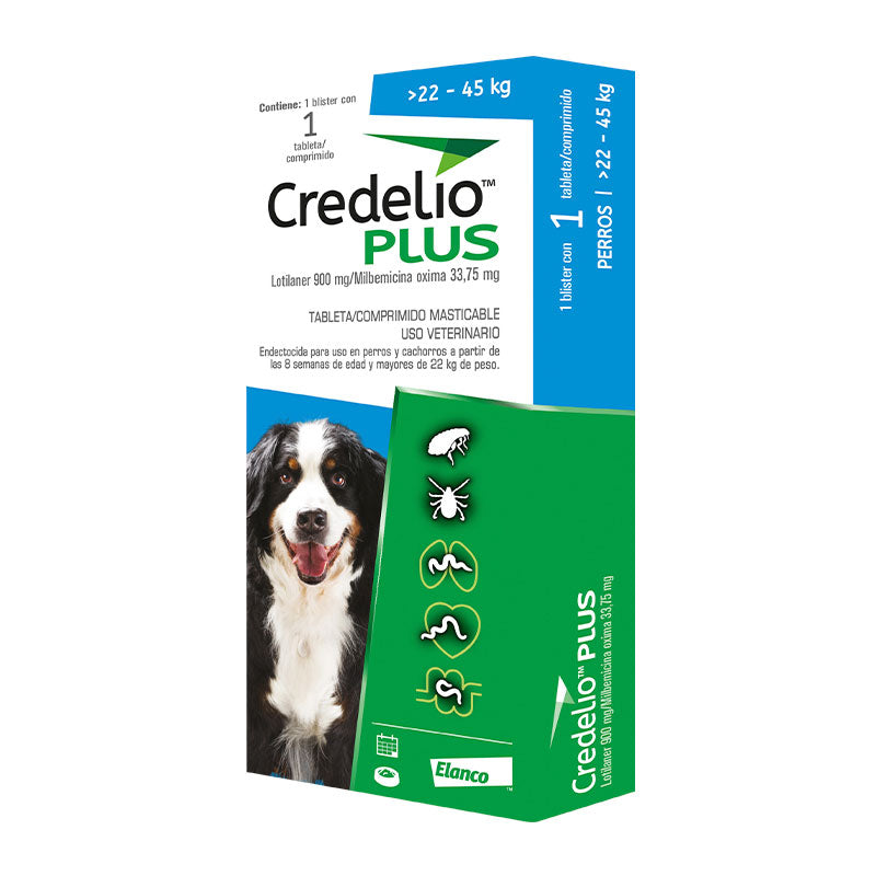 Credelio Plus 22kg a 45kg 1 Comprimido
