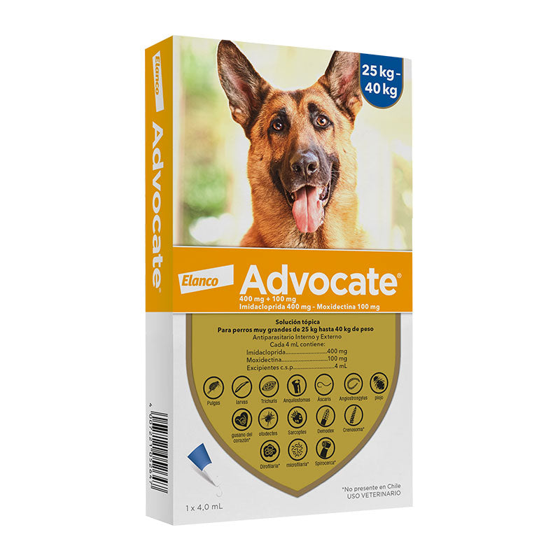 Advocate perro 25-40KG