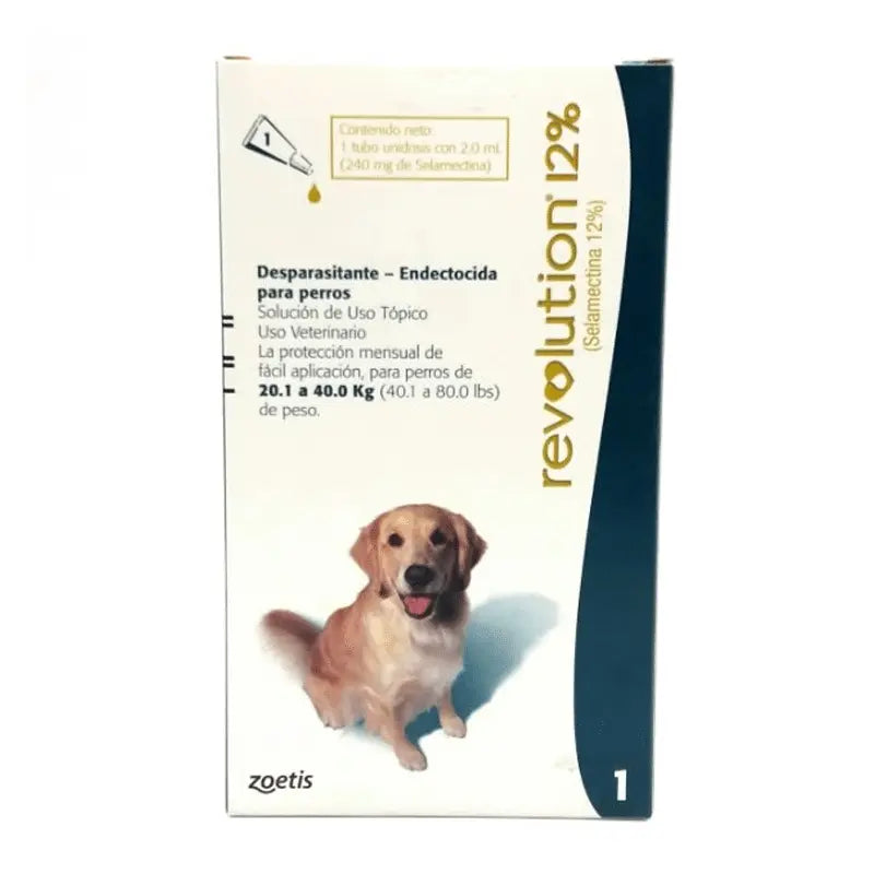 Revolution Pipeta Perro de 20 a 40 Kg.