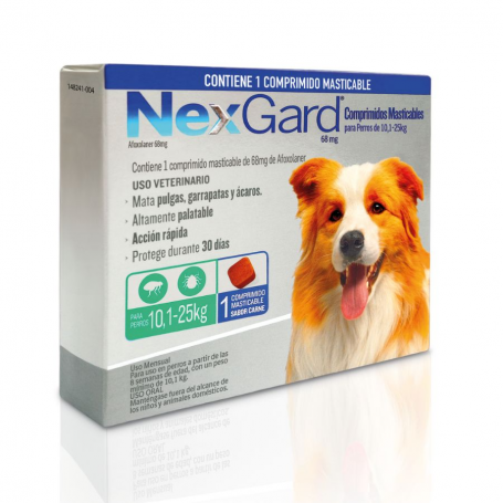 NexGard 10,1 a 25 Kg -  1 Comprimido