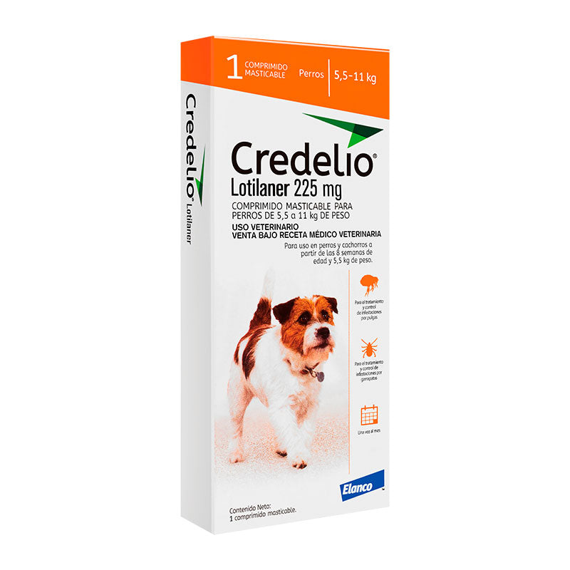 Credelio 5.5 a 11kg - 1 Comprimido