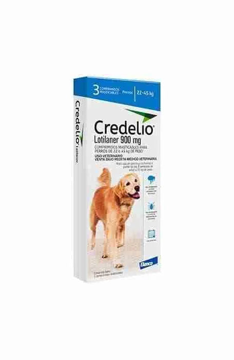 Credelio 22 a 45kg - 3 comprimidos