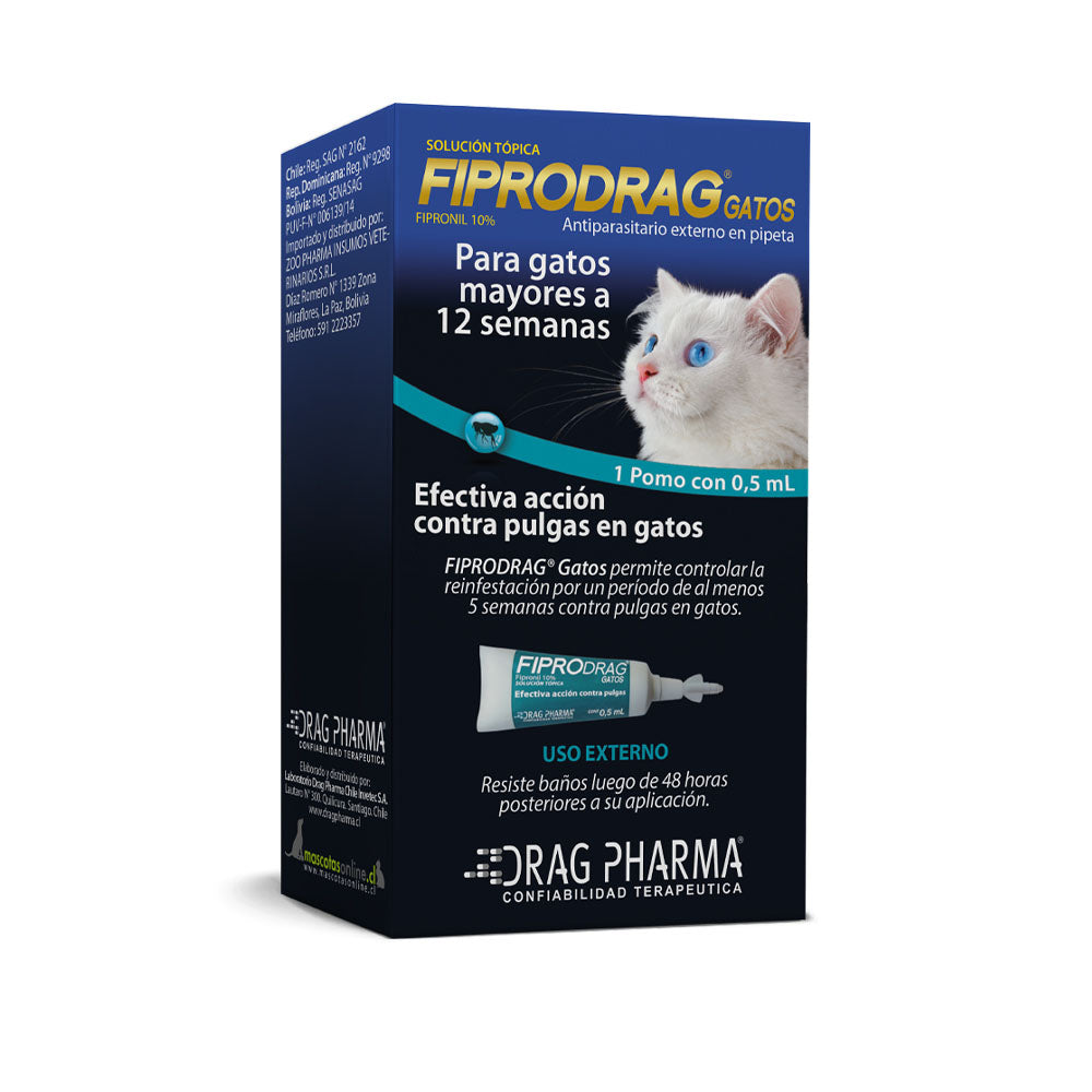 Fiprodrag® Gatos