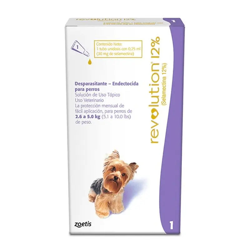 Revolution Pipeta Perro de 2 a 5 Kg