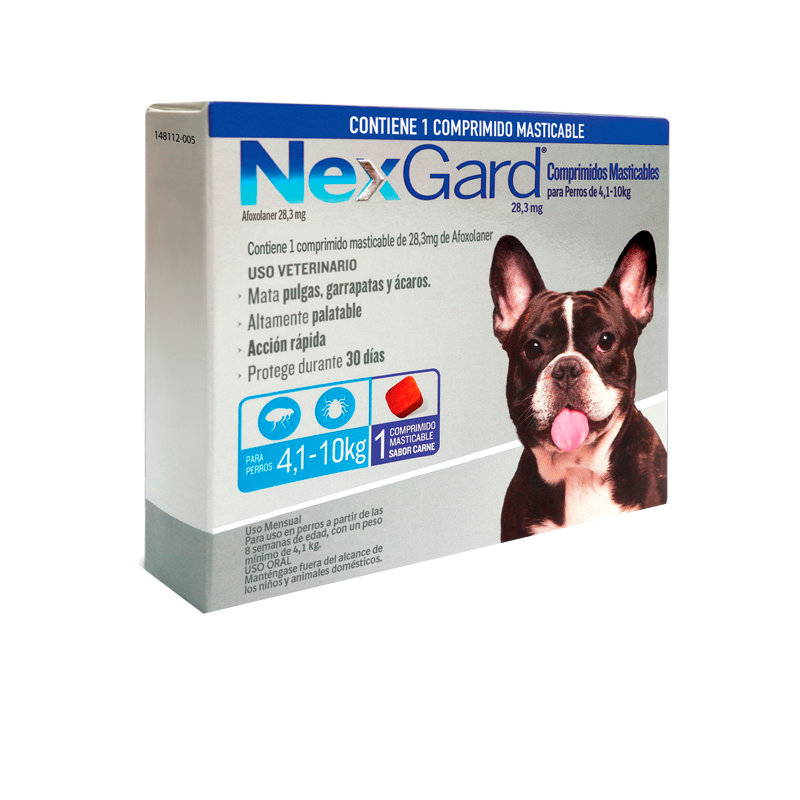 Nexgard 4,1 a 10kg -  1 Comprimido